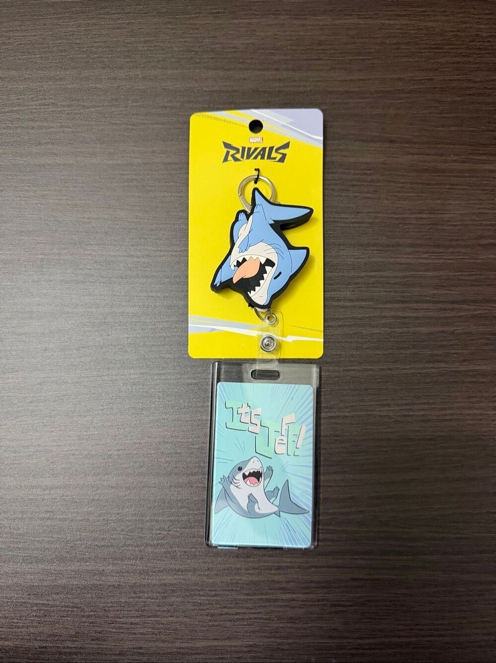 Marvel Rivals Jeff the Land Shark Retractable Lanyard